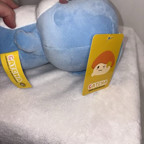 Chubby Shark & Squishy Mushroom Plush Stuffed Animal Gatcha Toy NWT - Picture 12 of 14